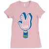 llap foam finger Ladies Fitted T-Shirt