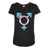 transgender Maternity Scoop Neck T-shirt