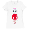 world of bad fantasy Ladies Fitted T-Shirt