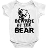 Beware Of The Bear Baby Onesie