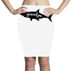Grandpa Shark Pencil Skirts