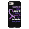 supporting the fighter, admiring the survivors, honoring the taken iPhone 8 Case