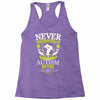 THE POWER OF AN AUTISM MOM Racerback Tank