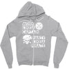 work like a captain party like a pirate Zipper Hoodie
