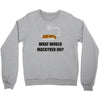 what would macgyver do tshirt funny 80s tv show tee dean richard ander Crewneck Sweatshirt