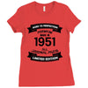 Premium Vintage 1951 Ladies Fitted T-Shirt