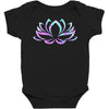 hologram lotus Baby Bodysuit