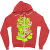 sardines Zipper Hoodie