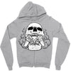 skull gamer 2 Zipper Hoodie