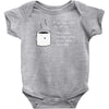 if you like coffee Baby Bodysuit