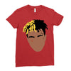 abstract design of xxxtentacion Ladies Fitted T-Shirt