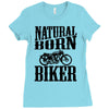 natural born biker Ladies Fitted T-Shirt