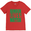 st patrick's day ginger lives matter V-Neck Tee