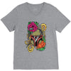boba flower V-Neck Tee