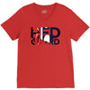 Red Guard V-Neck Tee