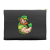 happy saint patrick day Accessory Pouches