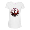 Rebel Alliance Logo Maternity Scoop Neck T-shirt