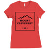 Mount Cleverest Ladies Fitted T-Shirt