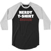 nerdy shirt 3/4 Sleeve Shirt