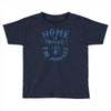 home is where the paws are Toddler T-shirt