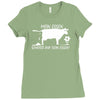 vegetarier mein essen schei&szlig;t Ladies Fitted T-Shirt