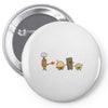calorie burning Pin-back button