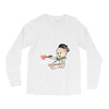Cute Baby Painter's Dad Love Long Sleeve Shirts
