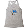 blue screen of death Racerback Tank