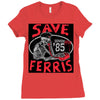 save ferrıs Ladies Fitted T-Shirt