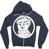 thanos gauntlet Zipper Hoodie