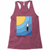 stand up paddle Racerback Tank