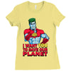 planeteer call Ladies Fitted T-Shirt