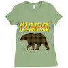 mama bear Ladies Fitted T-Shirt