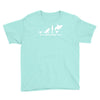 poker ~ fish to shark evolution ~ mens funny poker Youth Tee