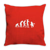 evolution Throw Pillow
