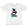 who loves husky Toddler T-shirt