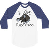 love tube mice 3/4 Sleeve Shirt