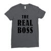 The Boss - The Real Boss Ladies Fitted T-Shirt
