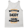 Super Cool Daddy Of A Freaking Awesome Son Tank Top