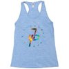 jake paul colorful Racerback Tank