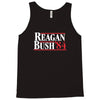 reagan bush '84 80's retro political party Tank Top