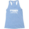 rugby a hooligans gentlemen Racerback Tank