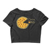 pizza pie chart Crop Top