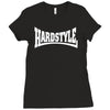 hardstyle hard bass Ladies Fitted T-Shirt