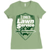 links lawn service Ladies Fitted T-Shirt
