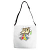 vomit camera Adjustable Strap Totes