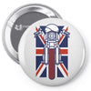 british biker Pin-back button