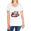 optimus trans Ladies Curvy T-Shirt