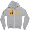 hunny on my mind Zipper Hoodie