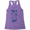 peanut butter and jelly bff Racerback Tank